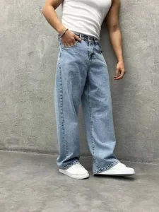 Mens-Looose-Fit-Baggy-JEANS